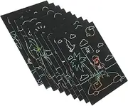 Funny Scratch Painting Sheets Kids Scratch Paper Art Set 1 Set for Children