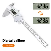 Hardened Stainless Steel Caliper Digital Caliper Vernier Calipers Electronic Caliper Waterproof Caliper As Shown
