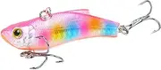1PC Winter Fishing Lure Minnow VIB Spoon Spinner Hard Bait 70mm 18g Artificial Bait Jig Wobblers Fishing Bait Fishing Tackle