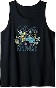 [Disney] Encanto Cultivate Kindness Floral Logo Tank Top