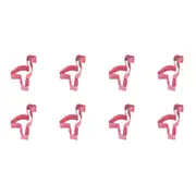 8x R&M Flamingo Cookie Cutter Polyresin Coated Steel Baking Mould 10cm Pink