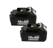 2 Pack For 18V Makita Compatible Battery Replacement 6.0 AH - BL1830 BL1850