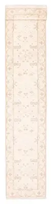 Vintage Hand-knotted Runner Rug 2'7" x 13'7" Traditional Wool Carpet