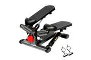 Centra Portable Mini Fitness Stepper with Resistance Bands