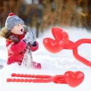 Kids Simulation Interactive Single/Double Heart Snowball Maker