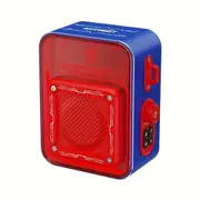 Transformers TWS Portable Wireless Speaker Bluetooth V5.4 1800mAh Rechargeable - Blue Red