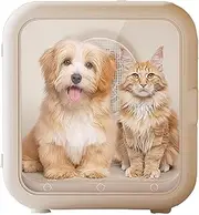 Ultra Quiet Pet Dryer Box for Cats,35dB Low Noise Electric Grooming Blower，Energy Saving 0.3kWh/Hour