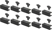 Sliding Window Security Lock, Sliding Door Window Lock Wear Resistance Adjustable 15Pack Child for Hotel (Black)