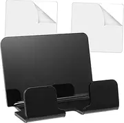 SECFOU Wall Adhesive Phone Stand Self Adhesive Wall Mount Holder for Charging Easy Installation Space Saving Design Compatible with Phones Remote Controllers for Home Office Use