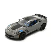 Maisto Licensed 1:24 Scale Chevrolet Corvette Grand Sport 2017 Diecast Model Car Grey
