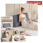 Multi-Purpose Large Triangular Wedge Pillow for Comfortable Support & Relaxation