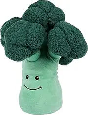 Warmies Broccoli Plush Large Size, Fully Microwavable and Weighted Cuddly Toy for Anxiety, Chill in The Freezer or Heat in Microwave, Soft Toy Heat Pad