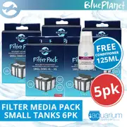 Blue Planet Filter Media for Small Tanks (8-30L) 6pc BULK BUY 5pk