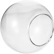 Amosfun Glass Globe Lamp Shade Clear Ball Lampshade Cover Sconces Fixture Replacement Globes for Lamp