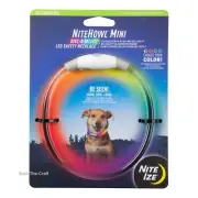 Nite Ize NiteHowl LED Mini Dog Collar Rechargeable Safety Disc-O NHOMR-07S-R3
