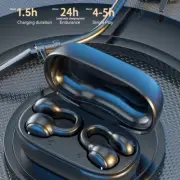 Bluetooth 5.3 Wireless Earbuds Ear Clip Bone Conduction Headset Sport Headphone