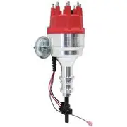Aeroflow Sb Ford 289 302W Ready to Run Dist, Vac Advance Sbf Red Cap - AF4010-8352R