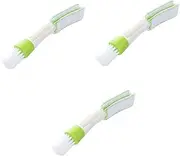 Vaguelly 3pcs Multi Functional Cleaning Brush Window Blind Cleaner Duster for Blinds Car Cleaner Duster for Cleaning Duster for Car Blinds Duster Air Conditioner Brush Mini Air Outlet Brush