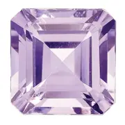 Gemstone Rose De France Quartz Aa Quality 8mm Modified Square