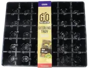 Reko GROW YOUR OWN SEEDLING TRAYS 350x300x65mm 3Pcs 30-Cell Black *Aust Made