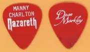 Nazareth Manny Charlton Vintage Guitar Pick - 1984 The Catch Tour