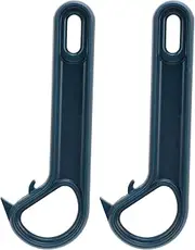 Minimal Force Required,Comfort Grip,Ease Ring Pull Can Opener, Can Opener for Seniors, Tab Tool, Gadgets for People with Arthritis, Pull, Easy Open with (Blue)