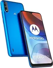 [Motorola] E7i Power Dual-SIM 32GB ROM + 2GB RAM Factory Unlocked 4G/LTE Smartphone (Tahiti Blue) - International Version