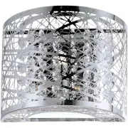 ET2 Contemporary Lighting E21302-10PC/BUL Inca Wall Sconce Polished Chrome