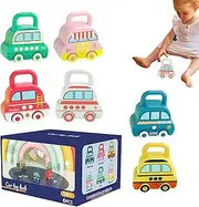 Lock and Key Toys for Kids - Car Numbers Matching Locks and Keys Toys,Educational Funny Vehicles, Preschool Activities Set for Kids Aged 2-6 Years Old