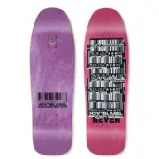 Black Label Shredded Barcode 9.88 Old School Shaped Skateboard Deck