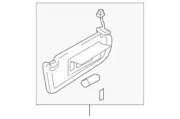 Genuine Mazda 2009-2013 Mazda6 Left Sun Visor GS3L-69-320E-30 (for: Mazda)
