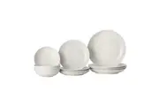 Royal Doulton Gordon Ramsay 12pc Dinner Stoneware Set of 12 | Maze White