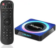 CHROX Android 13.0 TV Box, Set Top Box RK3528 Quad-Core 64Bit Cortex-A53 Support 4K/8K 3D 2.4/5.0Ghz WiFi BT5.0 10/100M Ethernet HDMI 2.0 H.265 HDR Smart TV Box,4gb+64gb