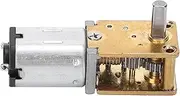 Micro Worm Gear Reducer Brush DC Motors, Mini Gear Motor with Stable Gear Transmission Output 160g.cm Torsion, Wear-Resistant and Durable, Ideal for Electronic Locks, Smart Car,
