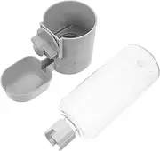 BESPORTBLE Pet Water Feeder Rabbit Water Bottle Rabbit Gravity Water Fountain Small Animals Water Bottle Small Pet Water Bottle Hamster Drinking Feeder Pet Drinking Bowl Puppy Plastic Grey