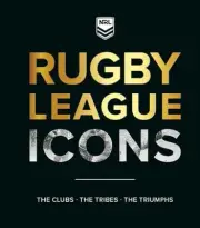 NRL RUGBY BOOK,BESTSELLER,BARGAIN,NSW BLUES QLD MAROONS,ICONS, 1