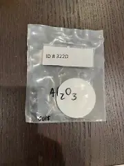 Sputtering Target, Al2O3, 2" x .250" w/ copper backing plate