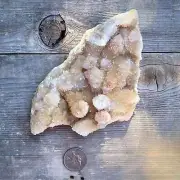 Rare Citrine Spirit Quartz Crystal Cluster