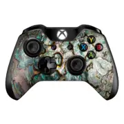 Skins Decal Wrap for Xbox One / One S Controller Abalone Shell Gold underwater
