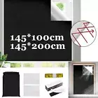 Blackout Curtains Portable Blackout Blinds Window Shades Waterproof DIY Curtains