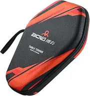 Waterproof Table Tennis Racket Bag EVA Ping Pong Paddle Hard Case Hexagonal Table Tennis Bat Cover