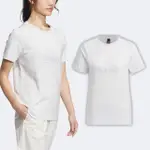 【ADIDAS 愛迪達】短袖 SPORTSWEAR TEE 女款 灰 純棉 短T 棉T 愛迪達(IM8838)