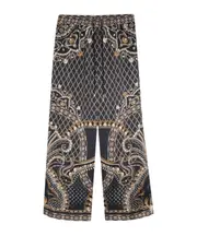 Elastic waist casual pants S,XL,L,M Navy Blue/Color
