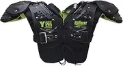 Schutt Y-Flex 4.0 Shoulder Pads, Football, Black, Large