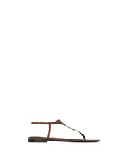 cassandra sandals in smooth leather 37.5,36,38.5,37,38,39.5,39,40,36.5,41 Brown