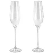 Cellar Premium Premium 2 Piece Champagne Flute Set 210ml Cellar
