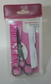 COVERGIRL 80023 BROW scissors Sharpener brush/comb GROOMING KIT