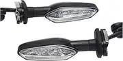 Indicators Flowing Turn Signal Turn Signal Light - Indicator Lights Blinker for Kawasaki Z 750 1000 2007-2009 -X 300 2017-2020 ER6F 09-2016 Motorcycle Turn Signal Indicator