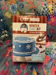 Cake Boss Winter Cake Kit - 25 pieces Decorating Kit - New