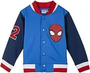 [CERDÁ LIFE'S LITTLE MOMENTS] Boys Giacca Baseball in Cotone Spazzolato Spiderman Brushed Cotton Baseball Jacket